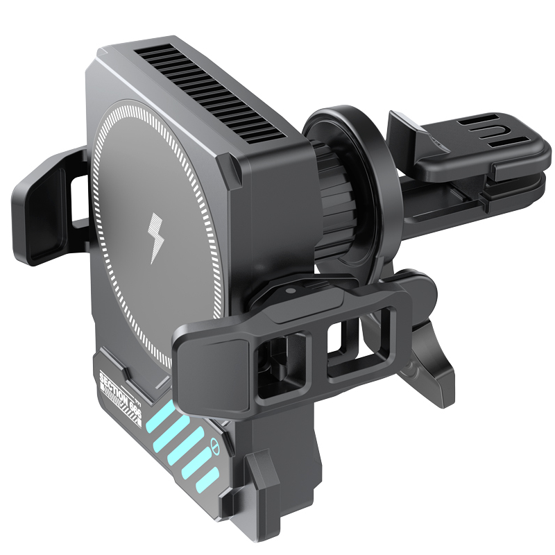 Безжично зарядно за автомобил XO Design SL14, 25 W, черно