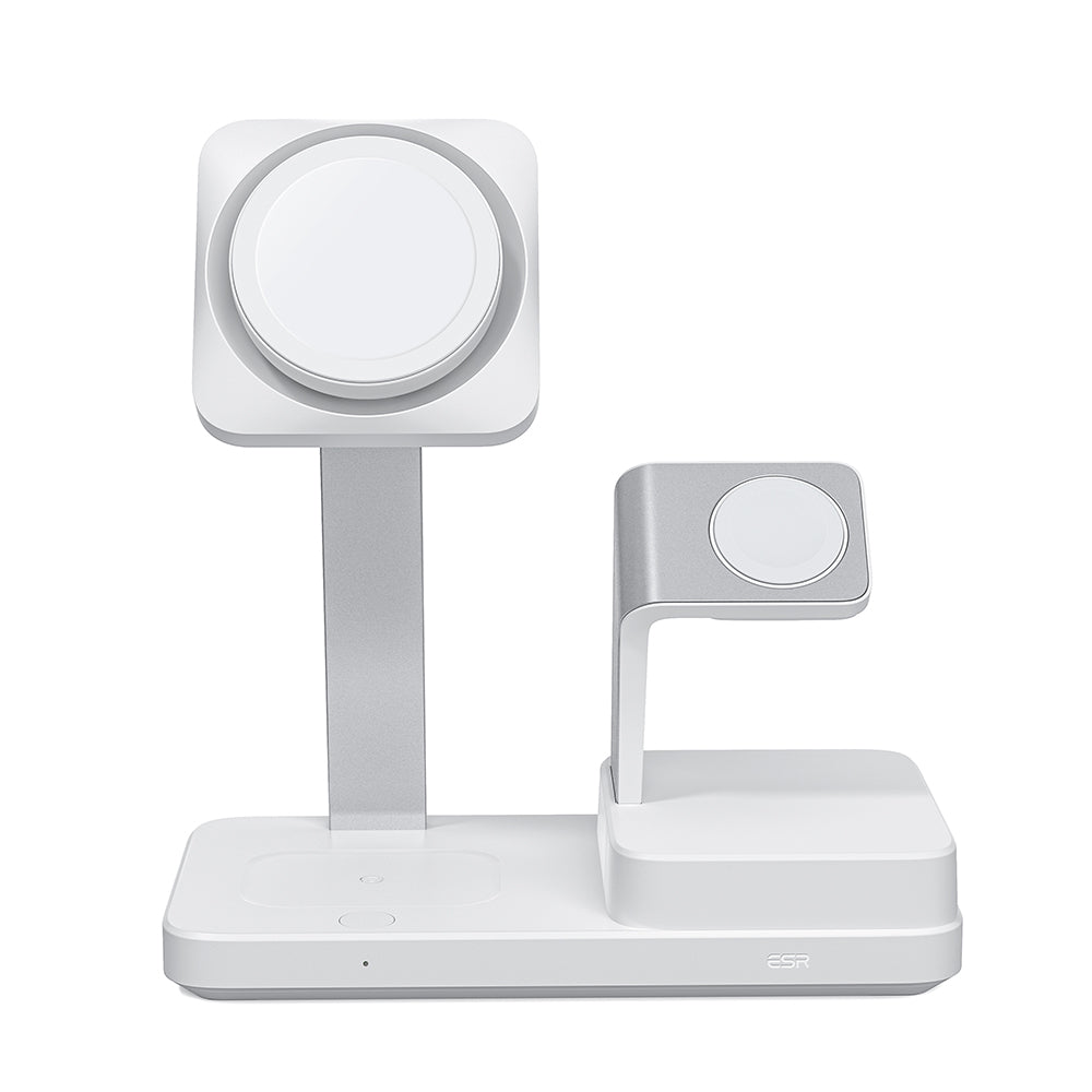 Зарядно устройство ESR CryoBoost QI 6in1, 100W, 2 x USB-A - 1 x USB-C, Бяло