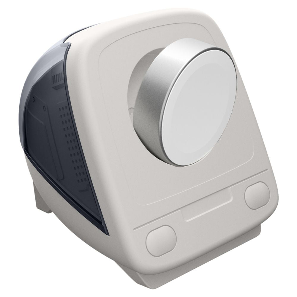Стойка Spigen C1 Classic за безжично зарядно устройство Apple Watch Series, Сива AMP09340