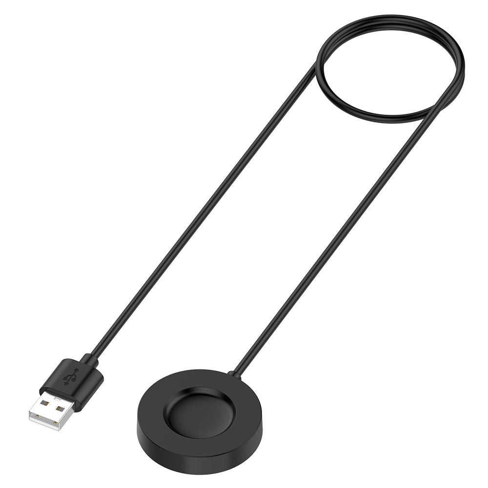 Безжично зарядно устройство Techsuit TXC6 за Xiaomi Watch S1 Pro, USB-A, Черно