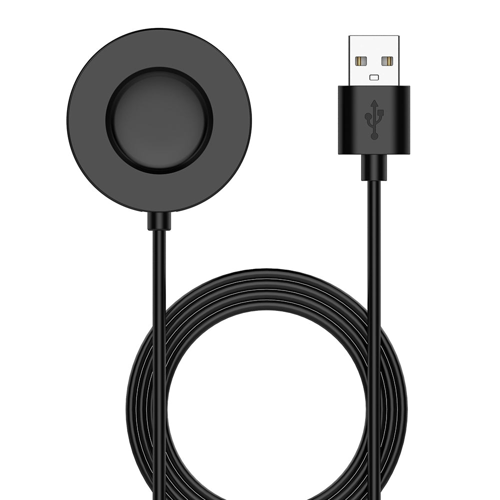 Безжично зарядно устройство Techsuit TXC6 за Xiaomi Watch S1 Pro, USB-A, Черно