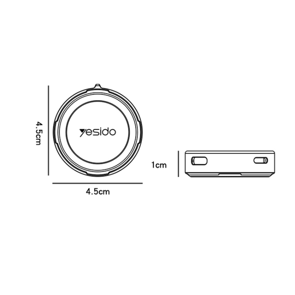 Безжично зарядно устройство Yesido DS18 за Apple Watch Series, Черно