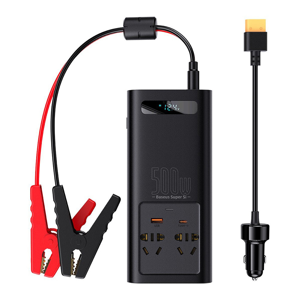 Инвертор за автомобил Baseus, 500W CGNB000101