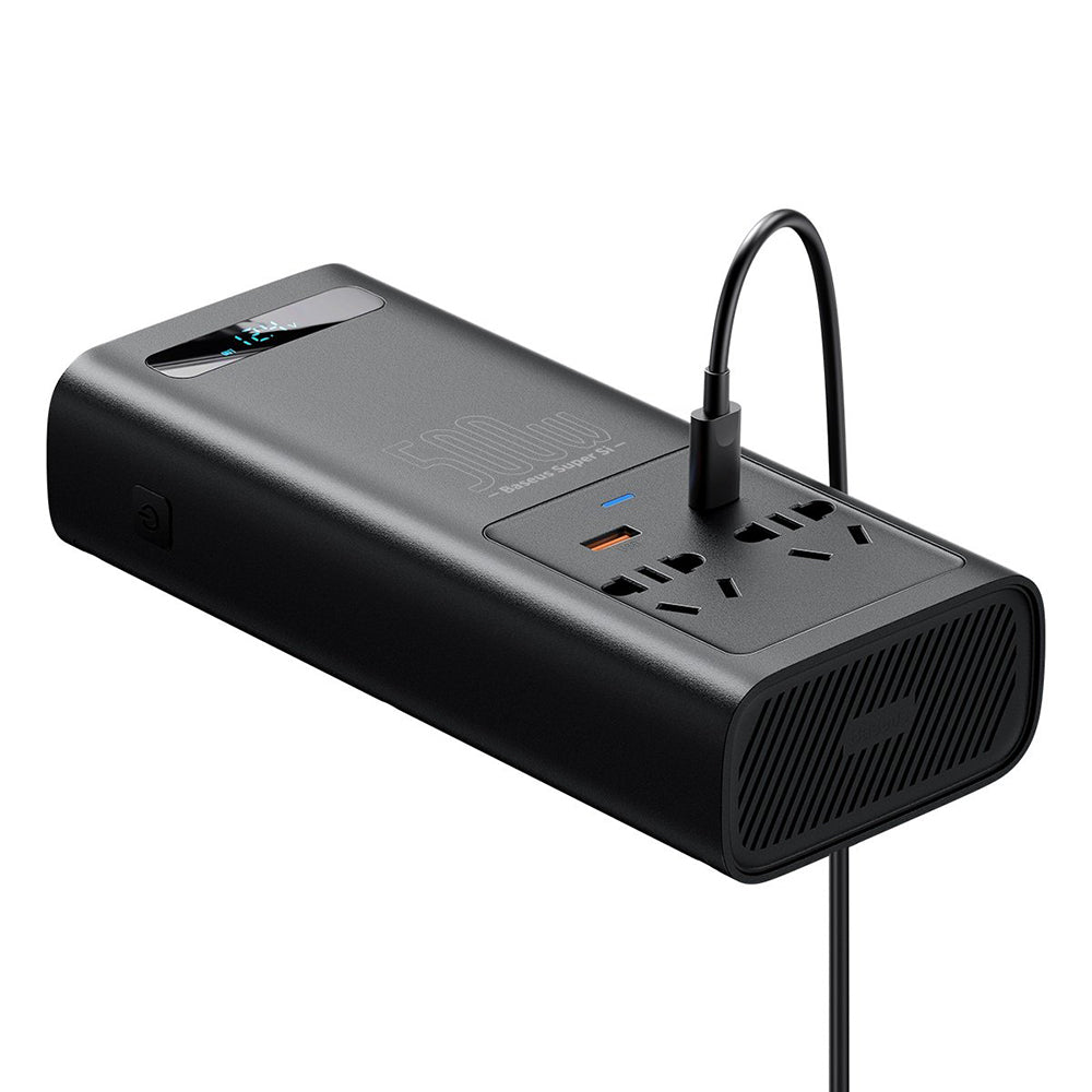 Инвертор за автомобил Baseus, 500W CGNB000101