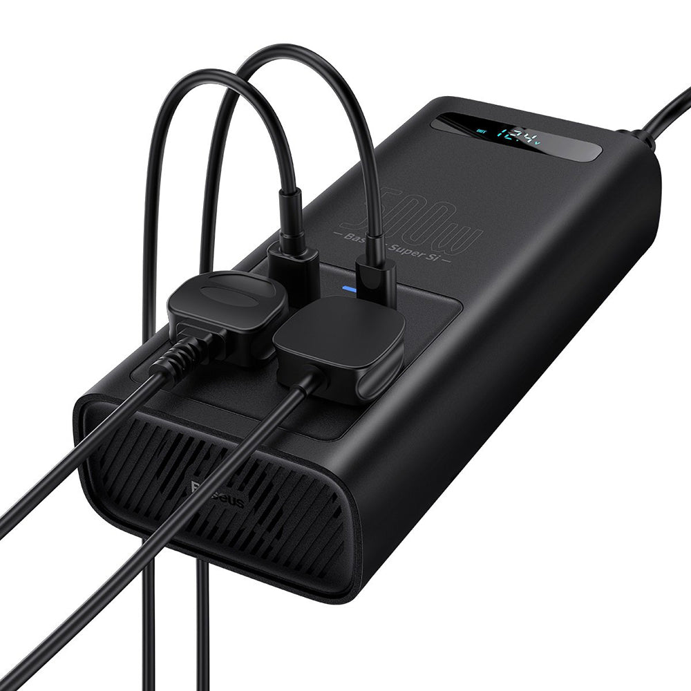 Инвертор за автомобил Baseus, 500W CGNB000101