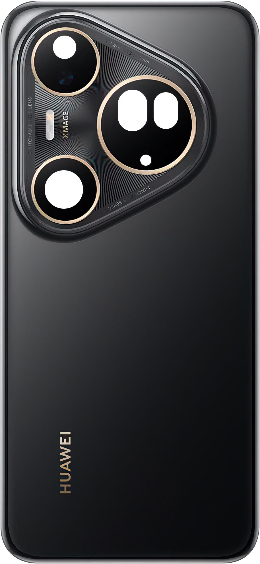 Комплект капак за батерия Huawei Pura 80 Ultra Golden Black Service Pack и специализирани сервизни инструменти