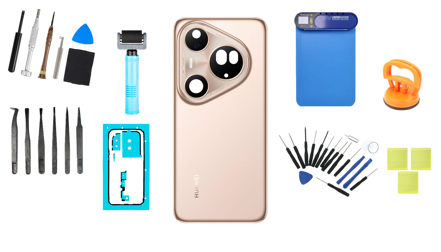 Комплект Капак Батерия Huawei Pura 80 Ultra Prestige Gold Service Pack и Специализирани Сервизни Инструменти