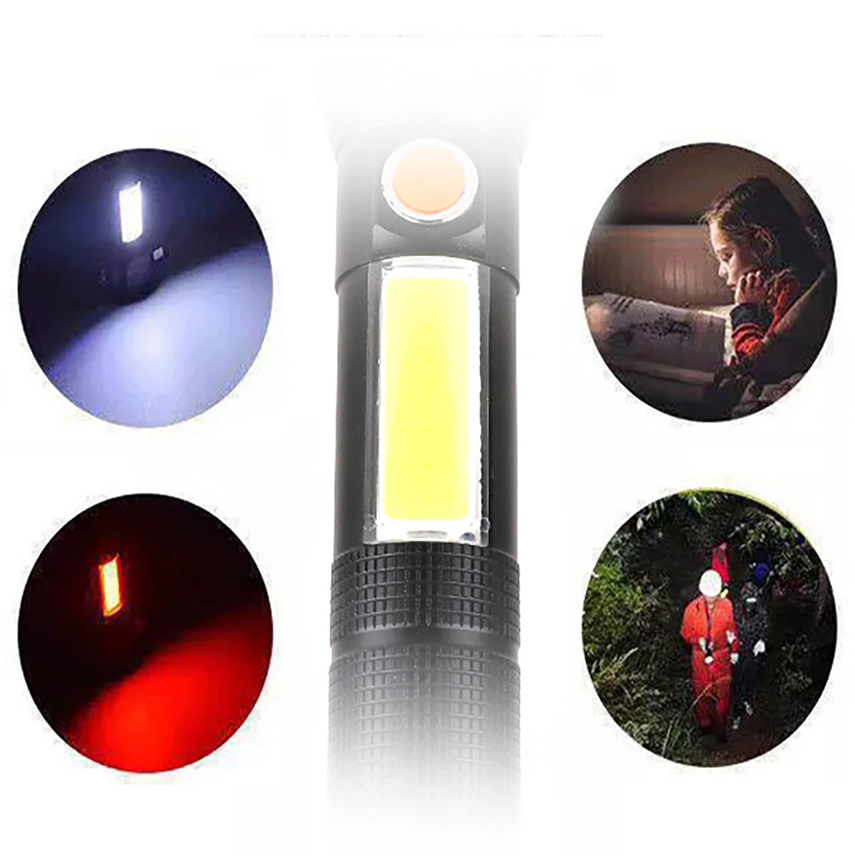 LED фенер WZK WLR-31 3в1, 5W, 500lm