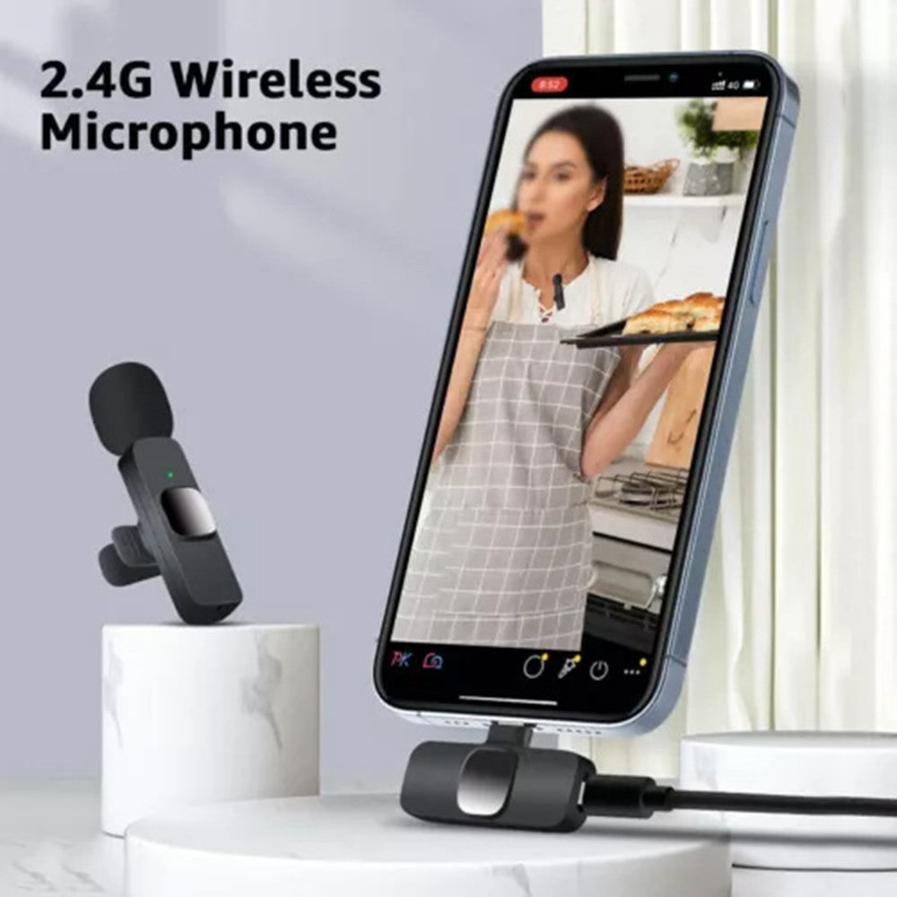 Lавалиера OEM K1, USB-C, комплект 2 броя, черен