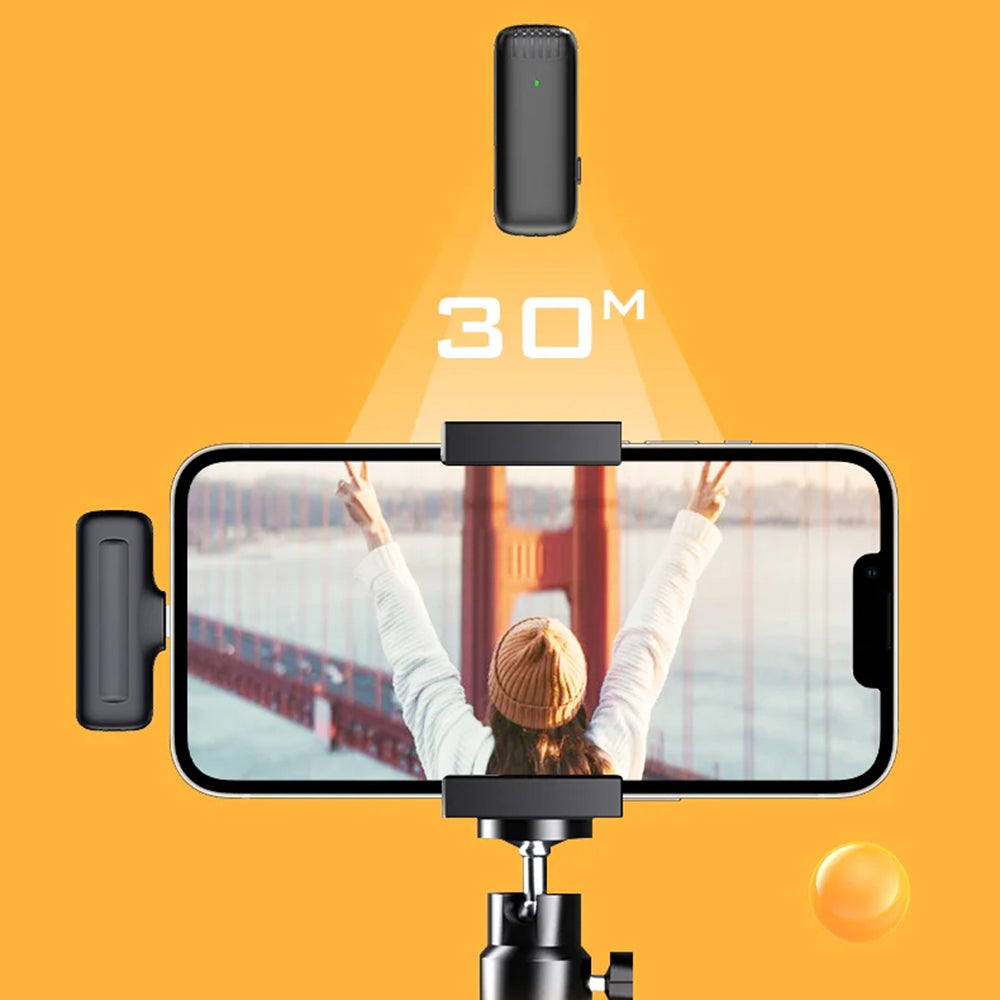 Лавалиера Techsuit LW4, USB-C, комплект 2 броя, черна