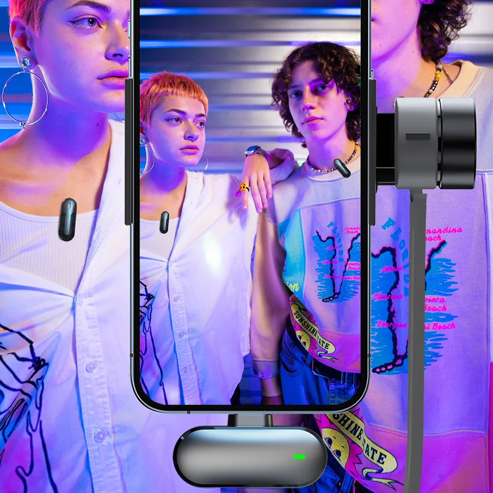 Lavaliera Yesido KR16, Lightning, Комплект 2 броя, Черна