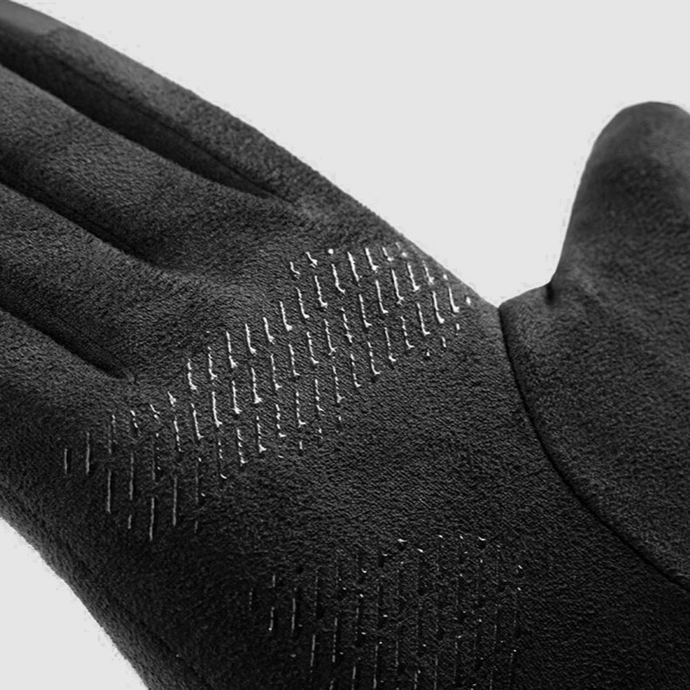 Зимни тактилни ръкавици унисекс Techsuit ST0010, универсален размер, черни
