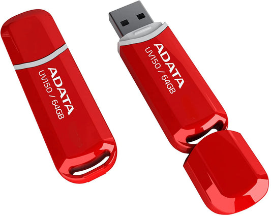 Външна памет USB-A 3.2 Adata UV150, 64Gb AUV150-64G-RRD