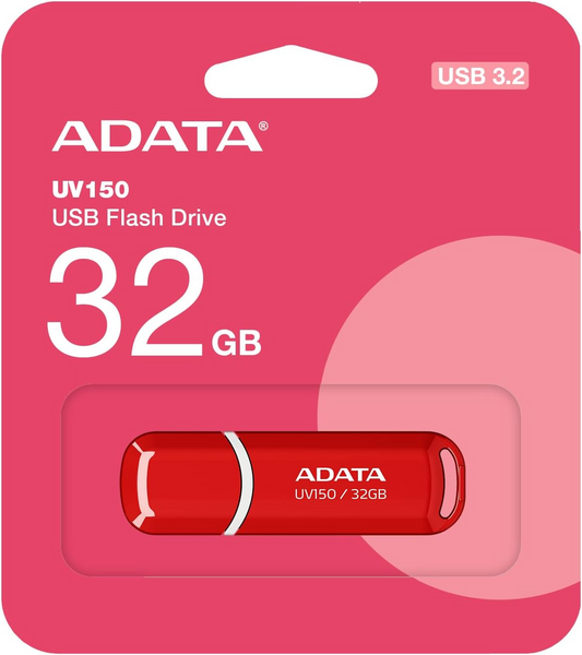 Външна памет USB-A 3.2 Adata UV150, 32Gb AUV150-32G-RRD