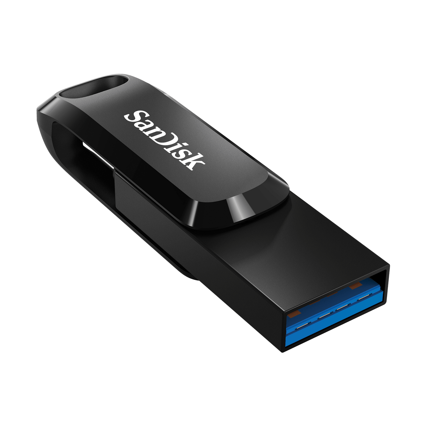 Външна памет USB-A 3.2 / USB-C SanDisk Ultra Dual Go, 128Gb SDDDC3-128G-G46