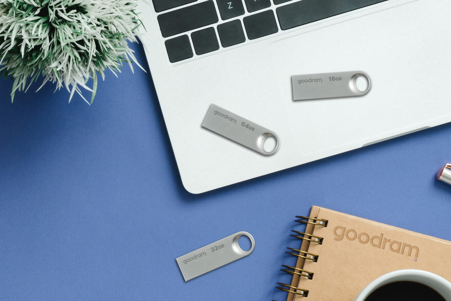 External USB-A 3.2 GoodRam UNO3 Memory, 64Gb