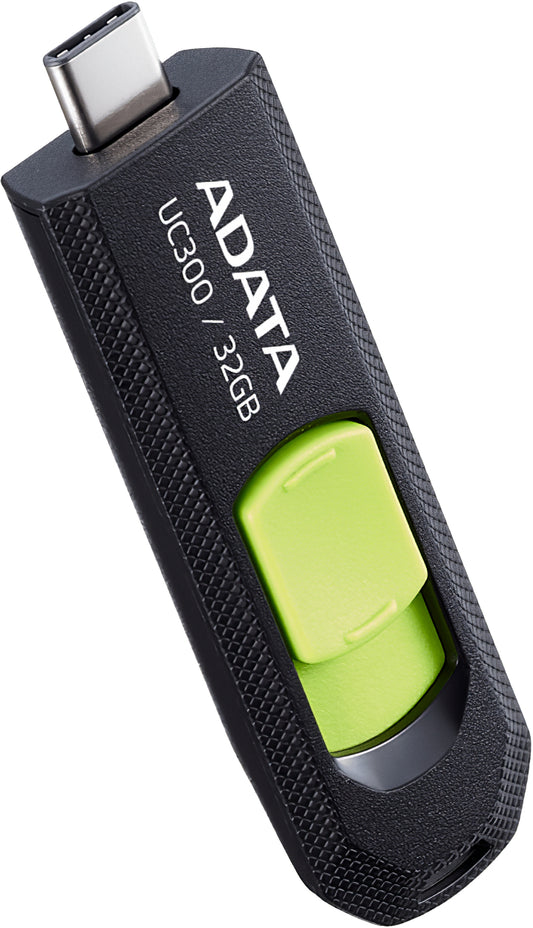 USB-C външна памет Adata UC300, 32Gb ACHO-UC300-32G-RBK ACHO-UC300-32G-RBK