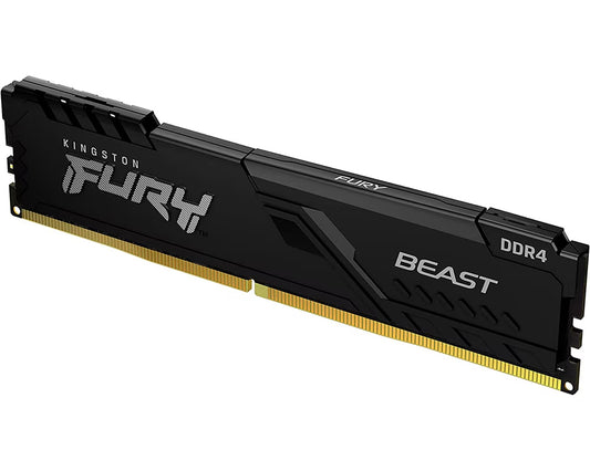 Памет RAM Kingston Fury Beast, DDR4, 2 x 16GB, 3200MHz KF432C16BBK2/32