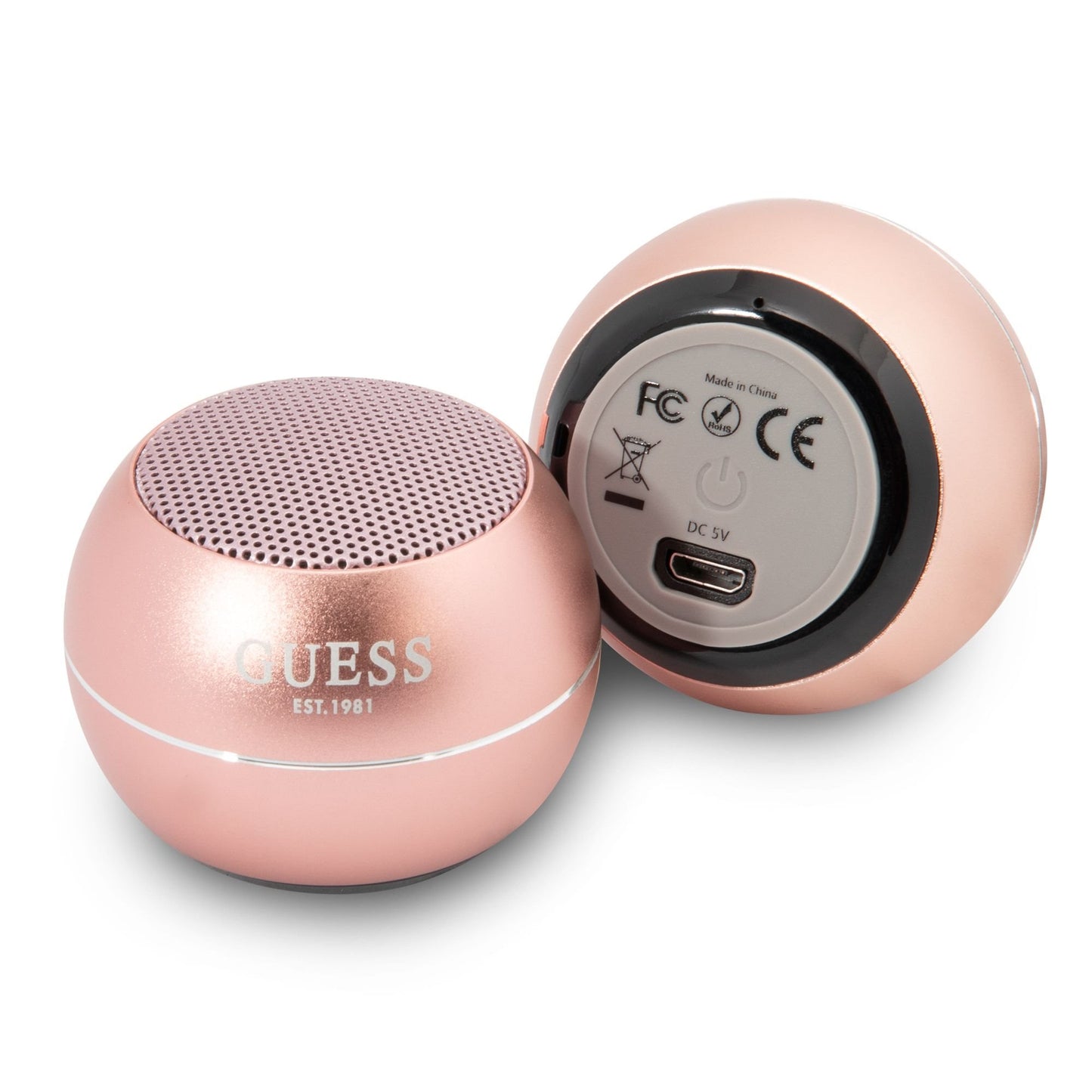 Портативна Bluetooth колонка Guess, 3W, Розова