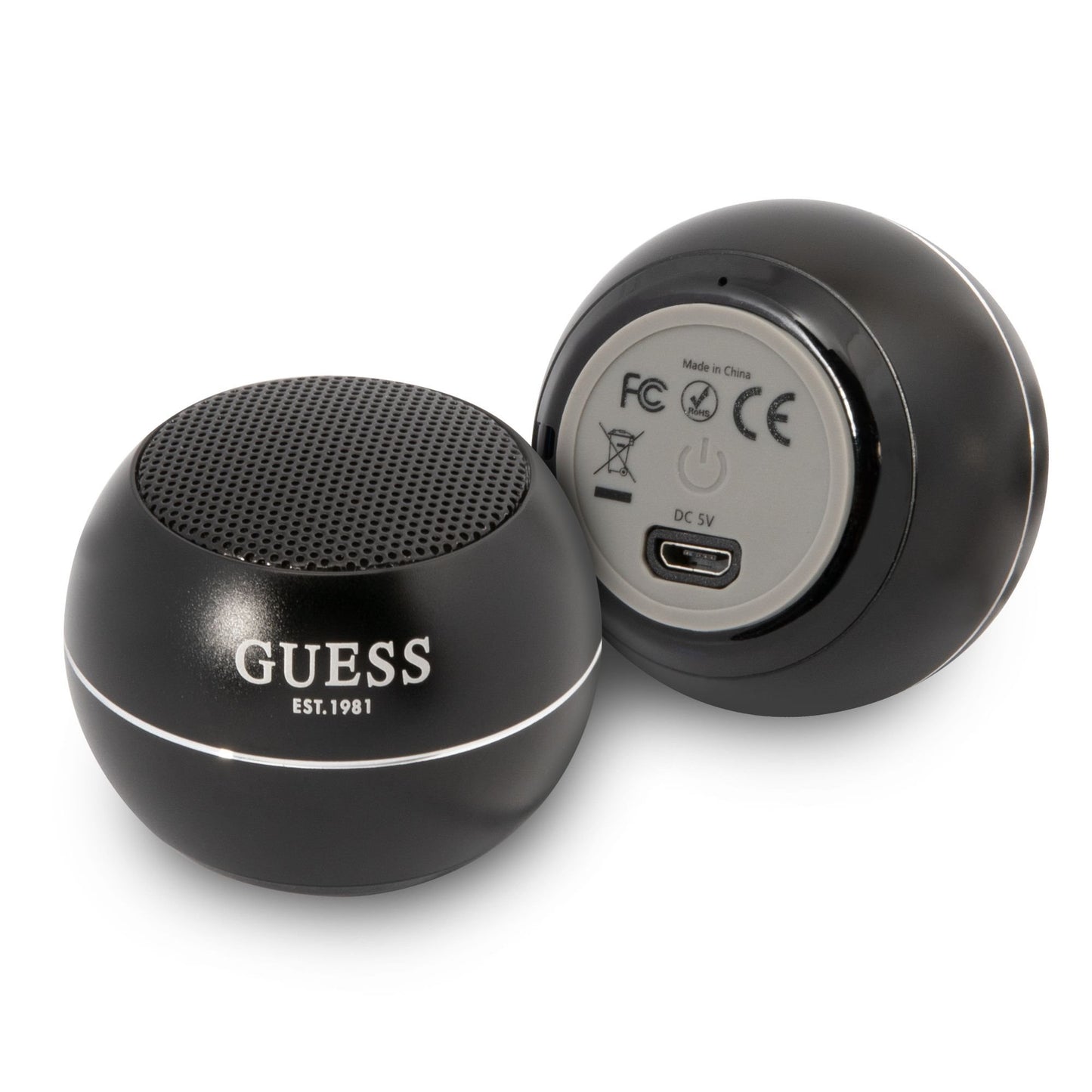 Портативна Bluetooth колонка Guess, 3W, Черна