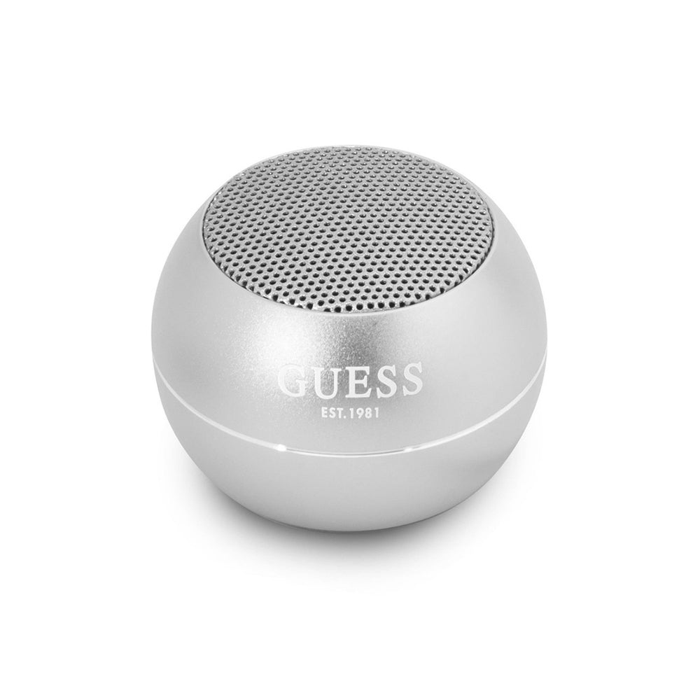Портативна Bluetooth колонка Guess, 3W, Сребриста