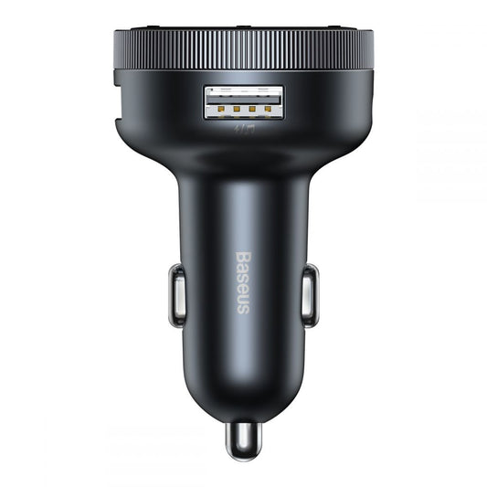 Baseus Enjoy Bluetooth FM модулатор, Mp3 плейър, 2 x USB, черен CCLH-01