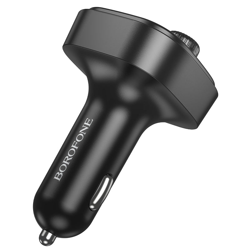 FM Bluetooth Modulator Borofone BC59 Heroic, 2 x USB-A - 1 x USB-C