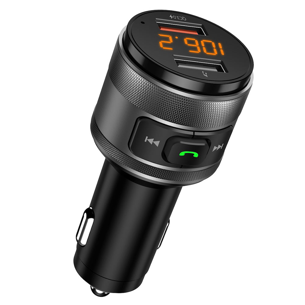 FM Bluetooth модулатор Techsuit VoltTune, 2 x USB-A