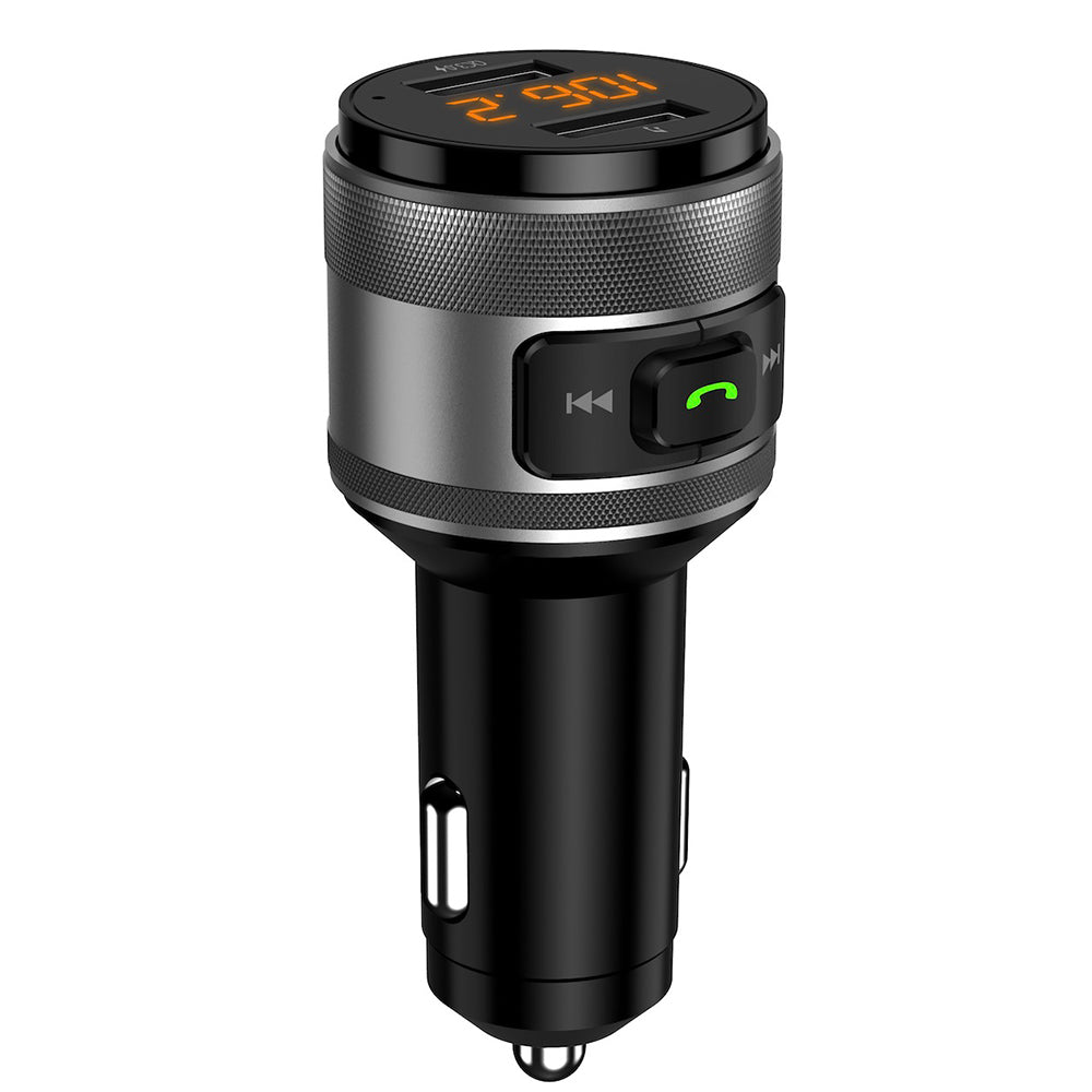FM Bluetooth модулатор Techsuit VoltTune, 2 x USB-A