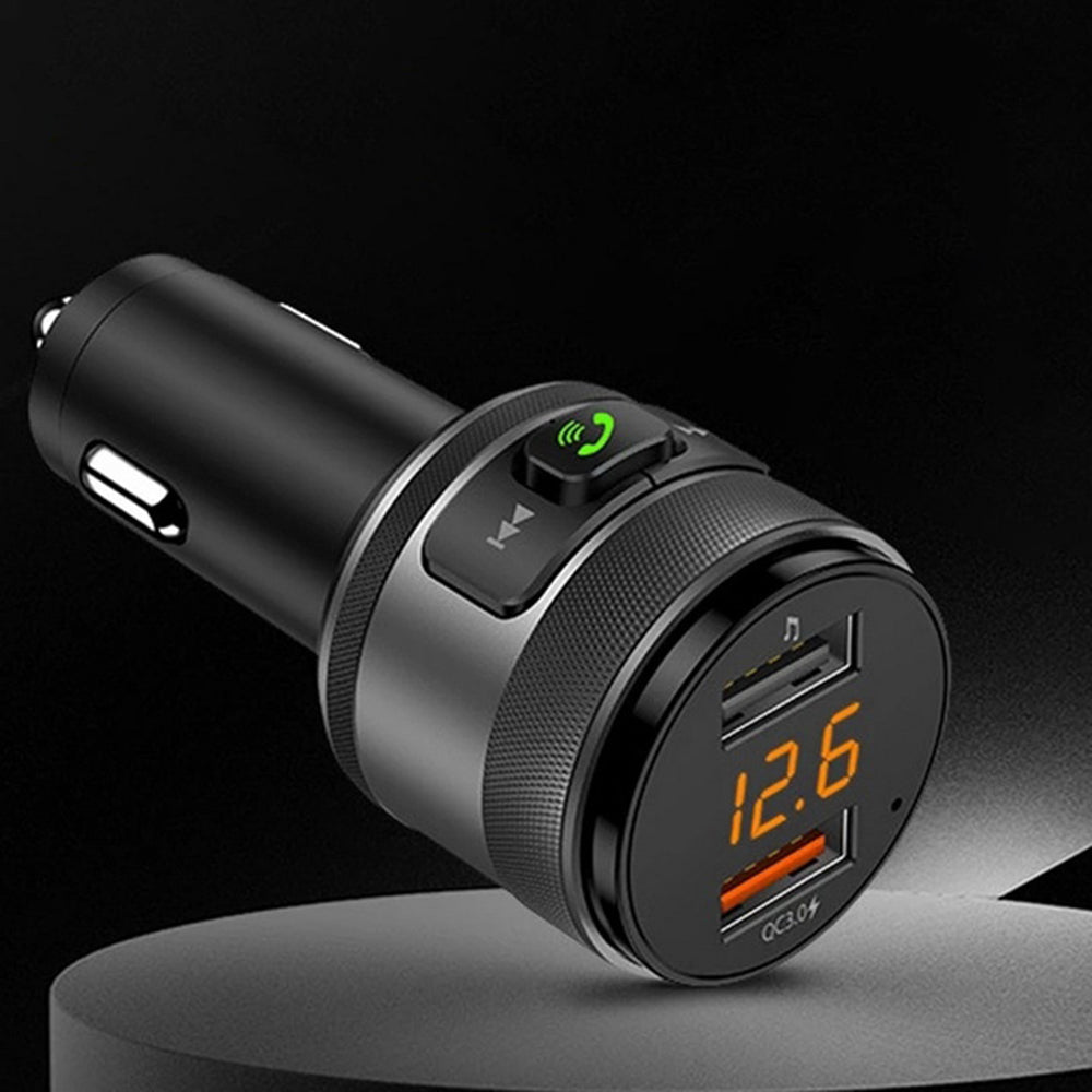 FM Bluetooth модулатор Techsuit VoltTune, 2 x USB-A