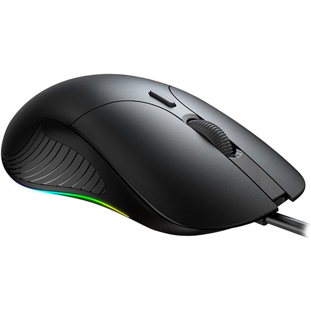 Геймърска мишка с кабел USB HAVIT MS1020WB, RGB, 2400DPI, Черна