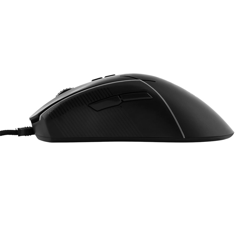 Геймърска мишка с кабел USB Proove Defiant, RGB, 7200DPI, Черна CMDE00000102