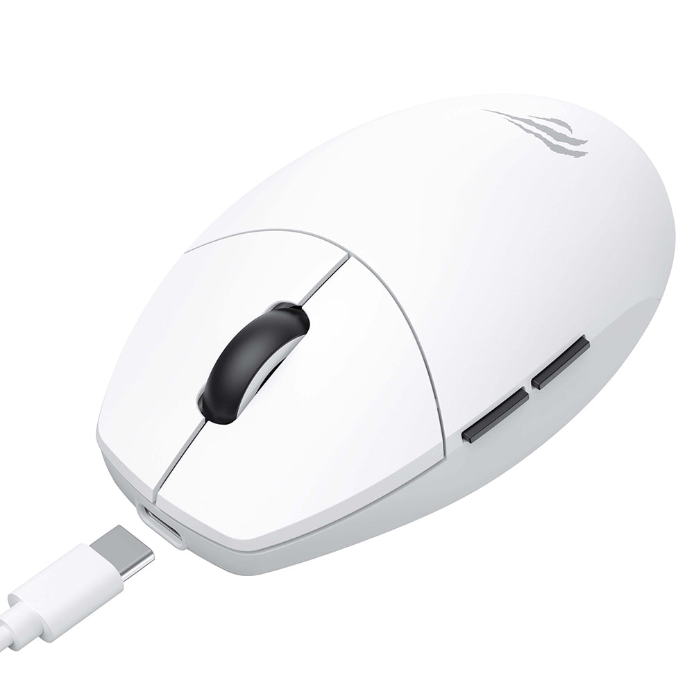 Безжична гейминг мишка HAVIT MS1039W, 800DPI - 7400DPI, Бяла