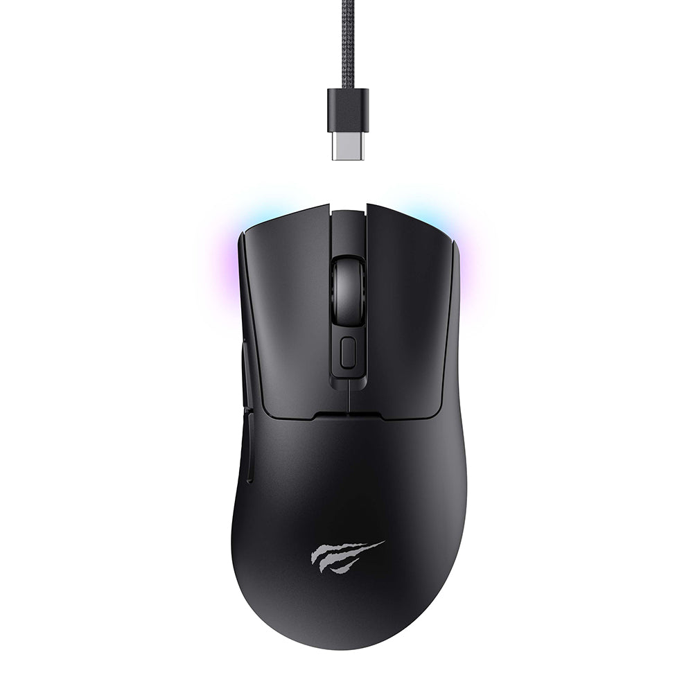 Безжична гейминг мишка HAVIT MS966WB, 800DPI - 10000DPI, Черна