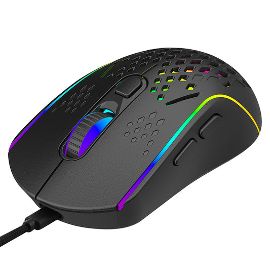 Геймърска безжична мишка Proove Buzz, RGB, 800DPI - 4800DPI, Черен WMBU00022401