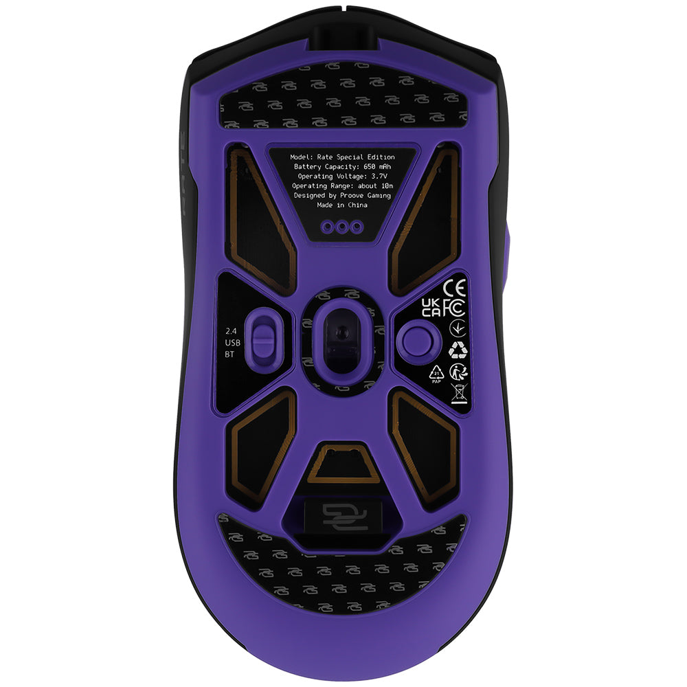 Mouse Gaming Wireless Proove Rate Special Edition, 800DPI - 12000DPI, Черен CMRTWRS03001
