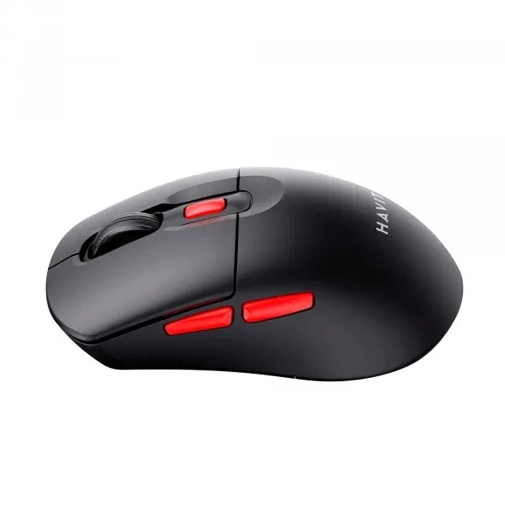 Безжична мишка HAVIT MS59WB, 800DPI - 1600DPI, Черно Червена