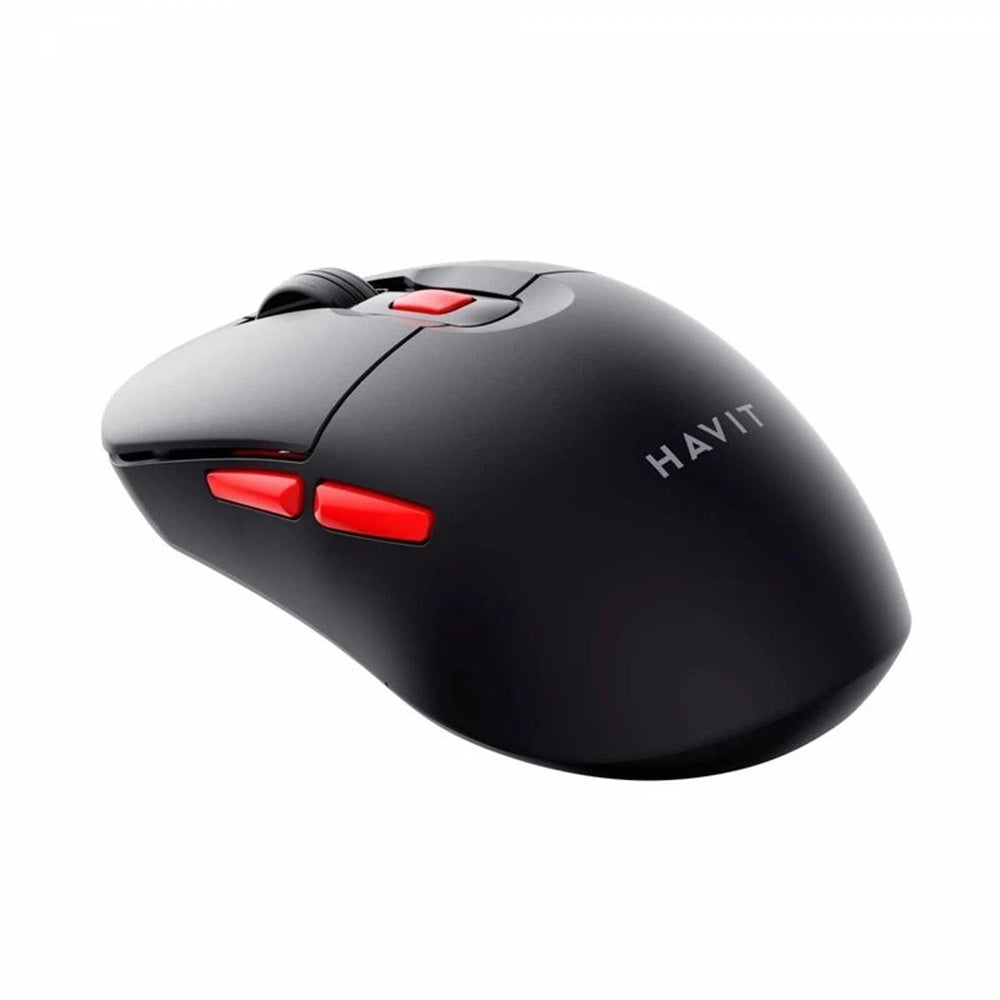 Безжична мишка HAVIT MS59WB, 800DPI - 1600DPI, Черно Червена