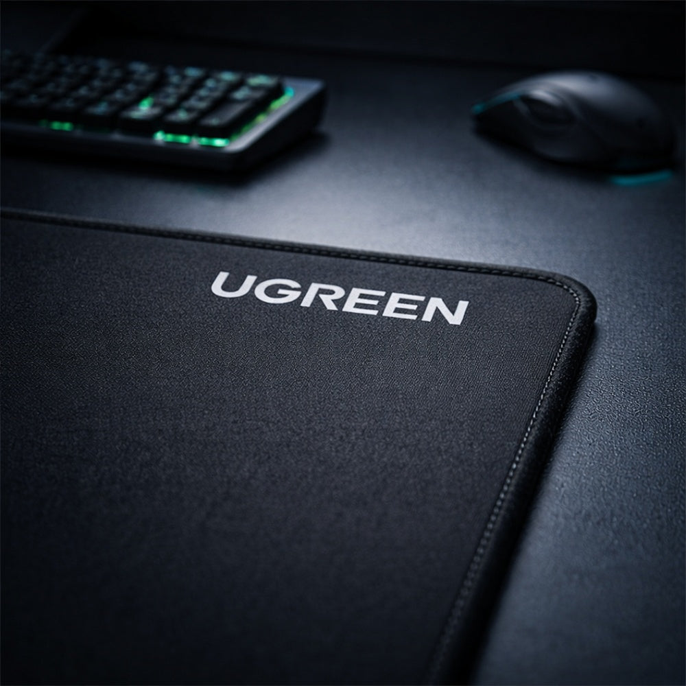 MousePad Gaming UGREEN CY016, 260mm x 200mm x 4mm, Черен