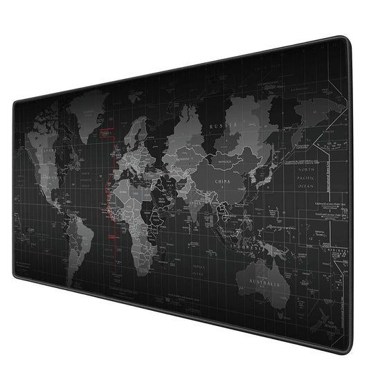Подложка за мишка OEM RC-K-1073, 800 мм x 300 мм x 2 мм, черна