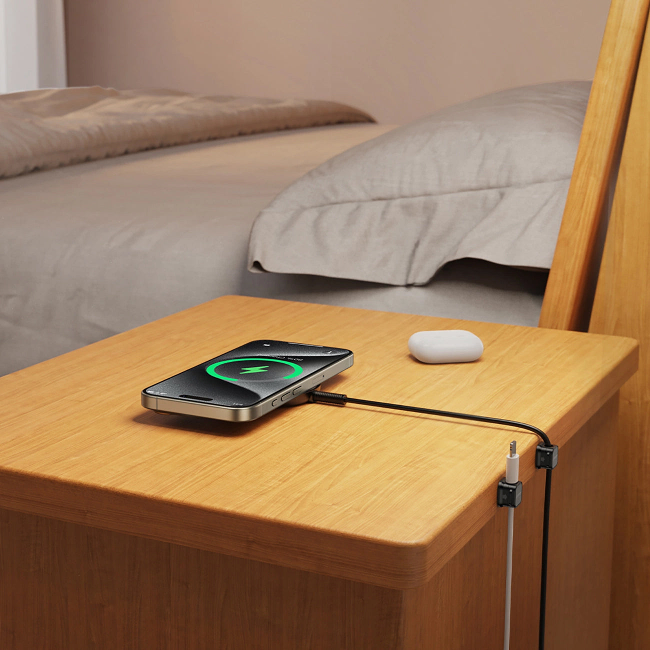 Органайзер за кабели Joyroom JR-ZS368, Комплект 3 броя, Черен