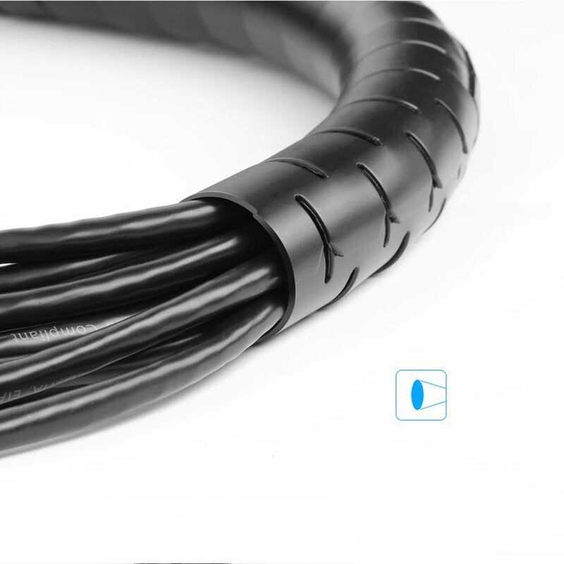 Организатор за кабели UGREEN LP121, 25mm, 3m, Черен