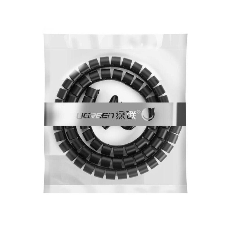 UGREEN LP121 Cable Organizer, 25mm, 5m, Black