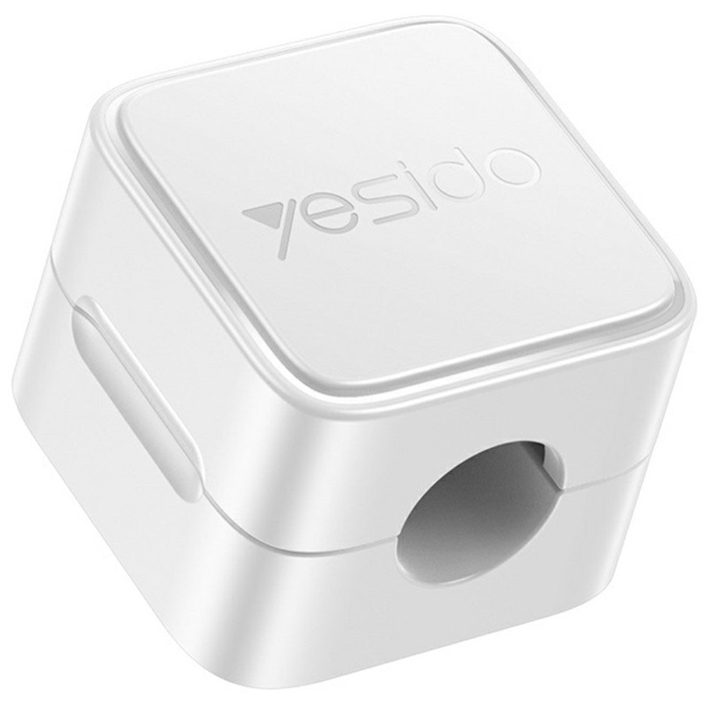 Организатор за кабели Yesido C216WH, комплект от 4 броя, бял