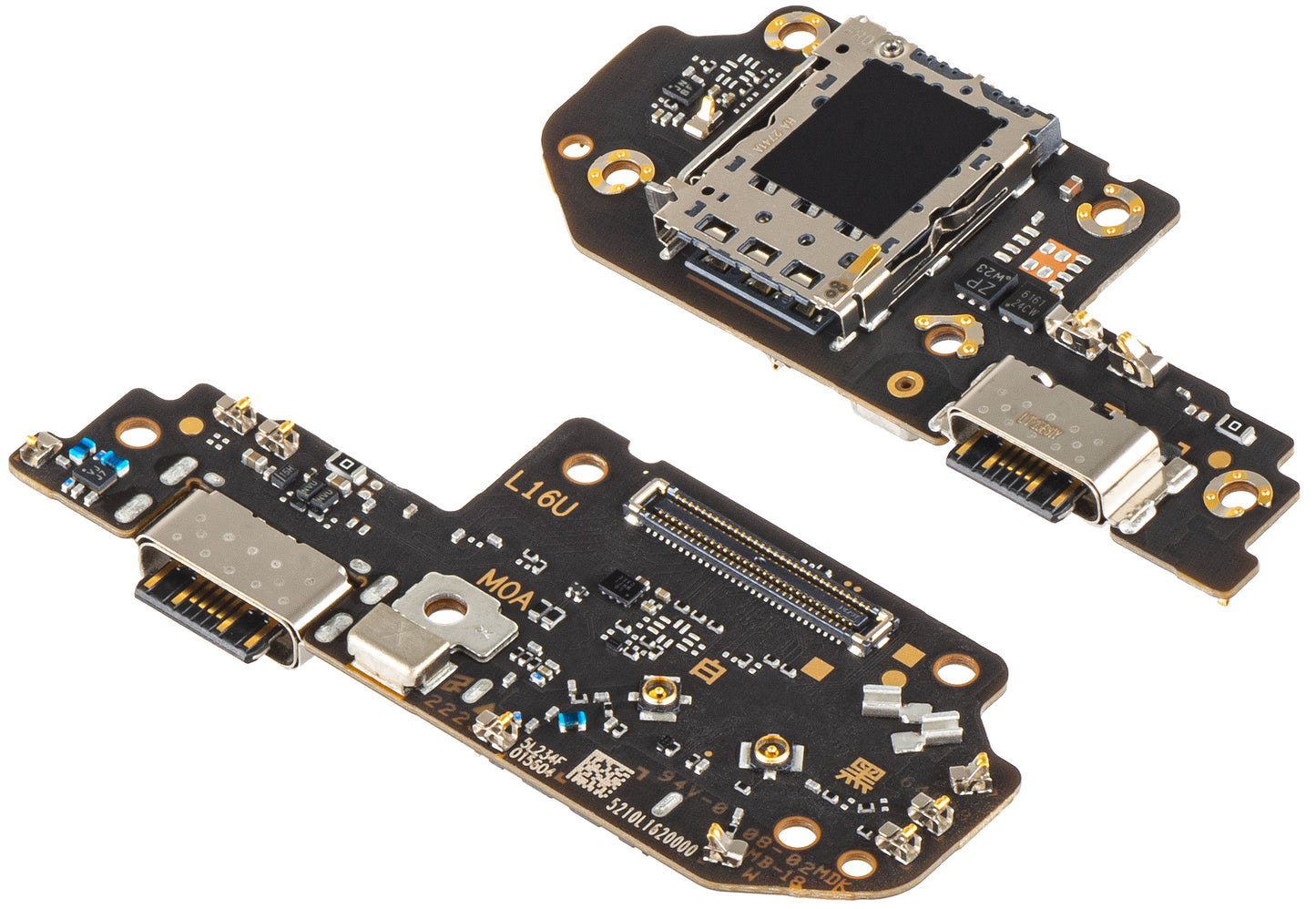 Платка с конектор за зареждане - Микрофон - Модул четец на SIM Xiaomi Poco X4 GT, Service Pack 5600020L1600