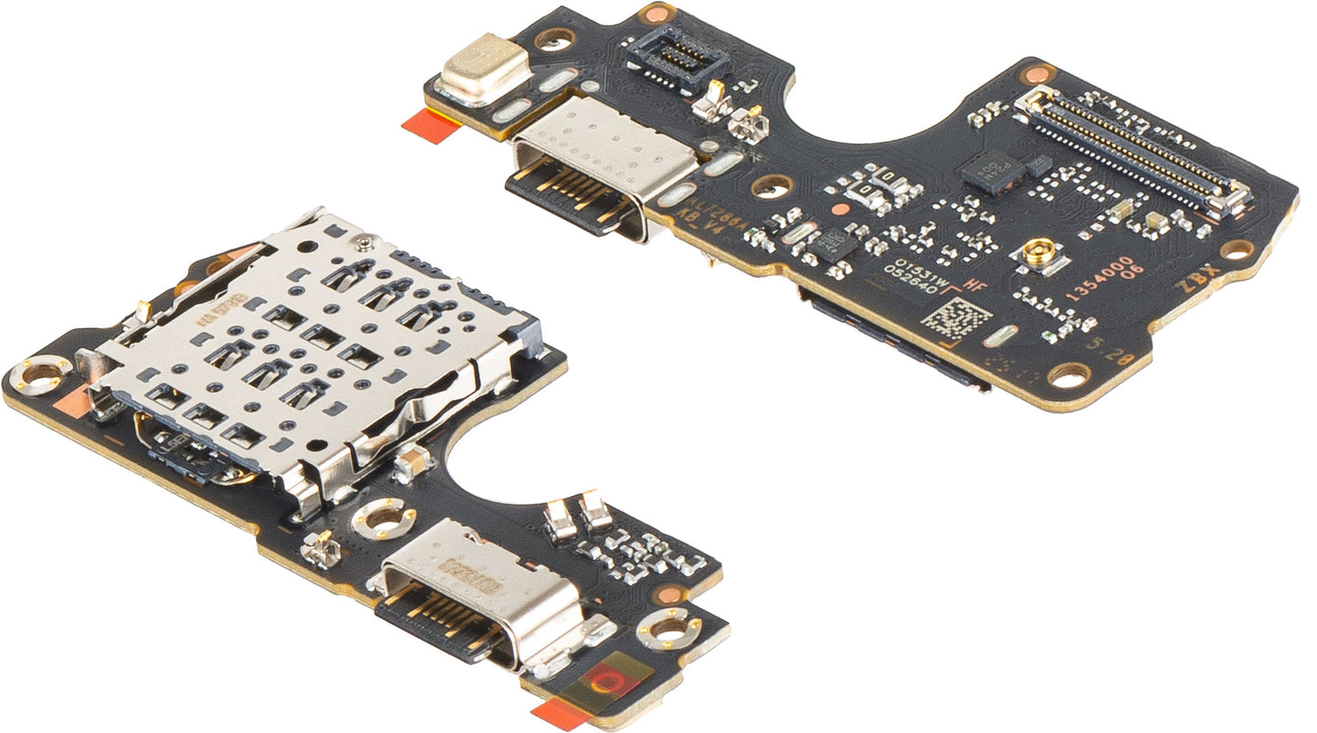 Платка с конектор за зареждане - Микрофон - Модул четец на SIM Xiaomi Redmi Note 14 Pro 4G, Service Pack 560004000O600