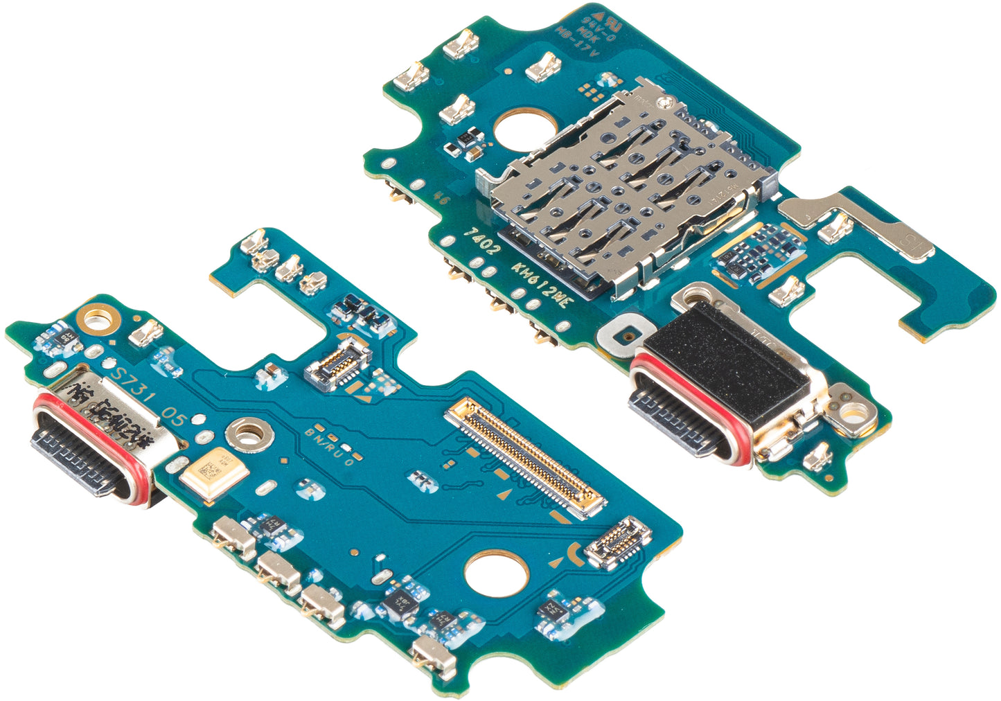 Платка с конектор за зареждане - Микрофон - Модул четец на SIM карти Samsung Galaxy S25 FE, Service Pack GH96-20363A