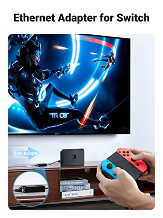 Мрежова карта UGREEN CR111, RJ45, USB 3.0, Бяла