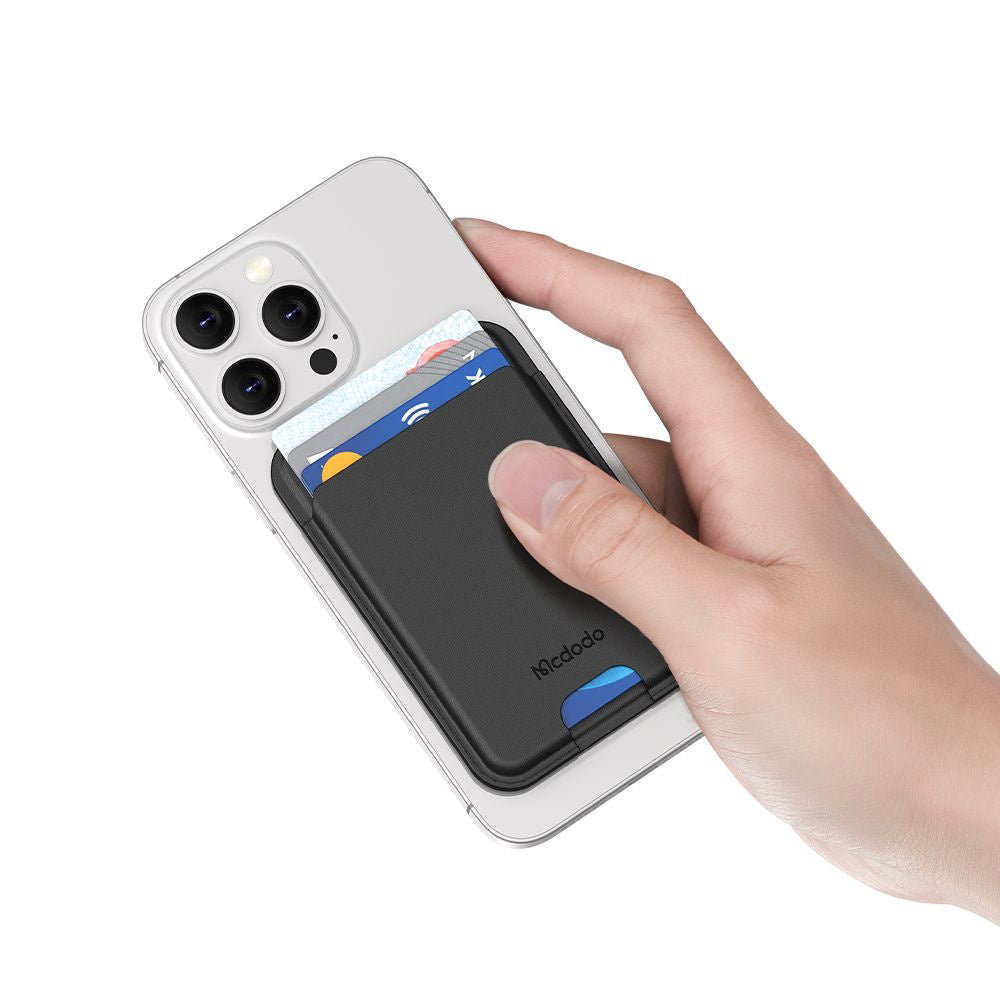 Портфейл MagSafe, McDodo, WH-7920 Napa, Черен