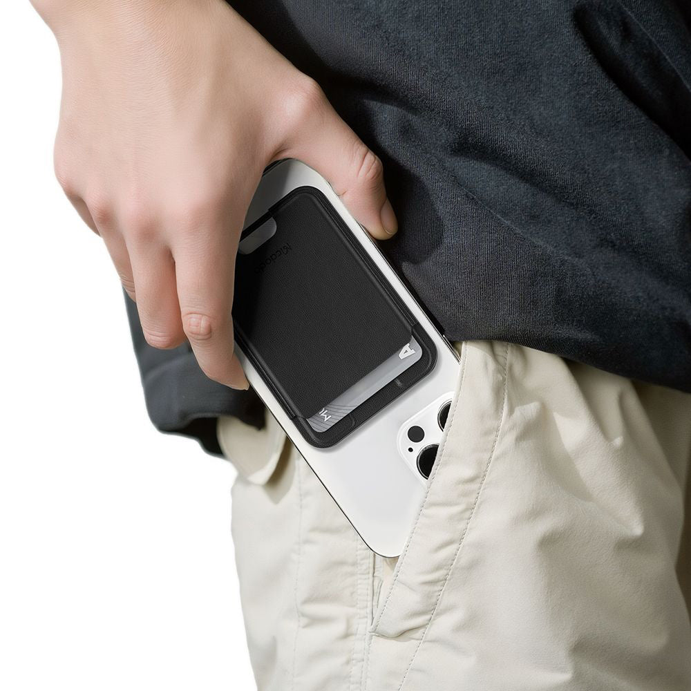 Портфейл MagSafe, McDodo, WH-7920 Napa, Черен